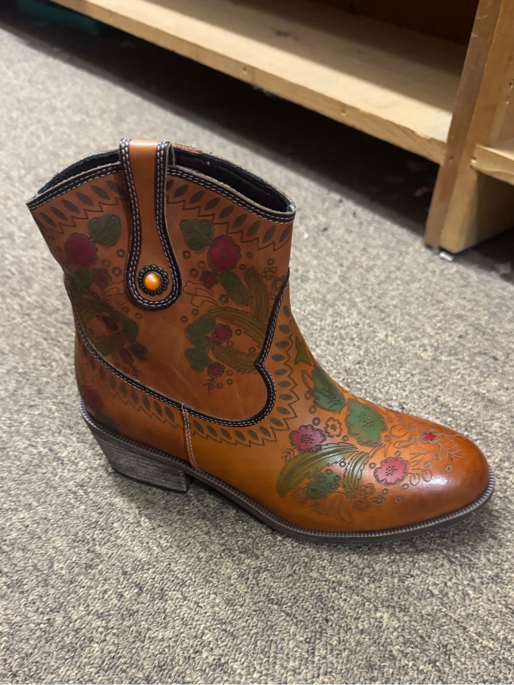 L`ARTISTE GALOP BOOT -CAMEL